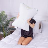 Подушка ортопедическая №4058 Alberto Memory foam MirSon 59x43 см белый с рисунком