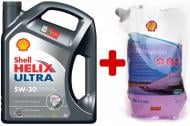 Моторне мастило SHELL Промонабір Helix Ultra + Screenwash RTU (4 л + 2 л) 5W-30 (ТОВ-У503994)