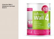 Краска интерьерная латексная Vivacolor Wall 4 глубокий мат Шведское пустошь Y466 0,9 л