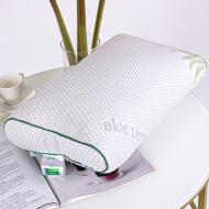 Подушка ортопедическая №4113 Dorotea Memory foam MirSon 49x32x10,5 см белый с рисунком