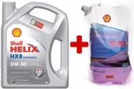 Моторне мастило SHELL Промонабір Helix HX8 S + Screenwash RTU (4 л + 2 л) 5W-30 (ТОВ-У503468)