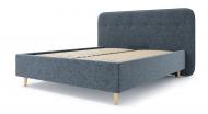 Кровать с подъемным механизмом SOFYNO Белла 160x200 см синий