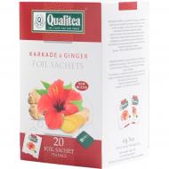 Чай каркаде Qualitea с имбирём 20 шт. 40 г