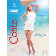 Колготки Conte Elegant SUMMER 8 den Bronz 3 бронзовый