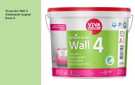 Краска интерьерная латексная Vivacolor Wall 4 глубокий мат Лаймовый пудинг Y380 2,7 л