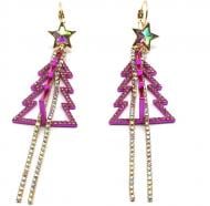 Сережки Sensio Christmas Tree пара срібний