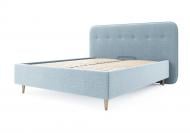 Ліжко з підйомним механізмом SOFYNO Белла 160x200 см світло-сірий