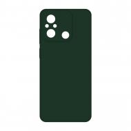 Чехол Intaleo SoftShell темно-зеленый для Xiaomi Redmi 12C