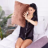 Подушка ортопедическая №4163 28-0003 Brown Velvet Memory foam MirSon 49x32x10,5 см коричневый