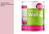 Краска интерьерная латексная Vivacolor Wall 4 глубокий мат Шведский мармелад H423 0,9 л