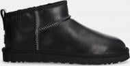 Ботинки UGG M CLASSIC ULTRA MINI LTHR REGEN 1158191-BLK р.42 черный