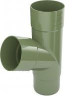 Трійник Bryza 90 мм зелений