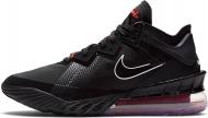 Кроссовки Nike LEBRON XVIII LOW CV7562-001 р.42 черно-красные Кроссовки Nike LEBRON XVIII LOW CV7562-001 р.42 черно-красные