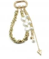 Брелок для ключів Sensio Pearl hearts (AK-54)