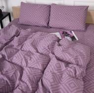 Комплект постельного белья Бязь 17-0626 Geometry Purple 2х160х220 см фиолетовый MirSon