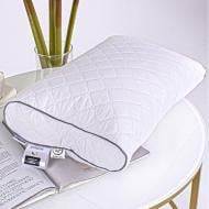 Подушка ортопедическая №4116 Steep Line Silver Memory foam MirSon 49x32x10,5 см белый