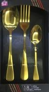 Набор столовых приборов Golden Family-2 18 шт. Набор столовых приборов Golden Family-2 18 шт.