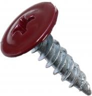 Саморез с пресшайбой острый 4,2x16 мм 250 шт бордовый RAL 3005 Expert Fix