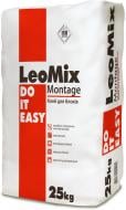 Клей для блоків LeoMix Montage Газоблок і Піноблоків, 25 кг