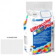 Затирка для плитки Mapei Ultracolor Plus 111 2 кг серебристо-серый