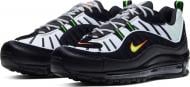 Кроссовки мужские демисезонные Nike AIR MAX 98 640744-015 р.44 черные с белым