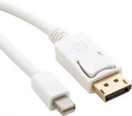 Кабель EXTRADIGITAL mini DisplayPort - DisplayPort, 2 м, 30 AWG, Gold, PVC 2 м (KBD1639)