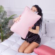 Подушка ортопедическая №4146 Satin 00199 Laura Memory foam MirSon 49x32x10,5 см розовый