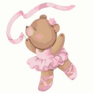 Картина по номерам Балеринка 30x30 см Идейка