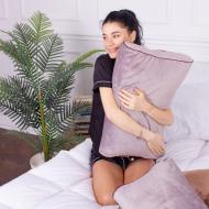 Подушка ортопедическая №4165 28-0005 Ashen Velvet Memory foam MirSon 49x32x10,5 см серый