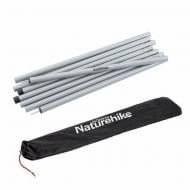 Naturehike Комплект стійок для тенту Steel poles Updated NH20PJ041, 16ммх2м, сірі (2 шт) 6927595749562