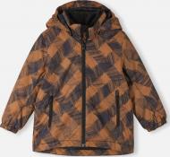 Куртка-парка унисекс Reima Nuotio р.122 коричневый 5100155A-1499