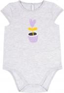 Боді для дівчинки Bembi БД194 р.74 сірий 01194021034.XM0