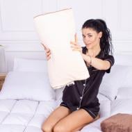 Подушка ортопедична №4220 28-0004 Cream Velvet Memory foam MirSon 50x29x5/8 см білий