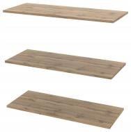 Комплект полиць Doros Promo 3 шт. 16х867х350 мм дуб сонома Комплект полиць Doros Promo 3 шт. 16х867х350 мм дуб сонома