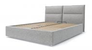 Ліжко з підйомним механізмом SOFYNO САНТА тк. FLAME 120 180x200 см сірий