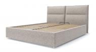Ліжко з підйомним механізмом SOFYNO САНТА тк. FLAME 121 180x200 см бежевий/мокко