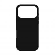 Чехол Intaleo Silicone Case для Apple iPhone 17 Pro Max black (1283126630545)