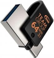 Флеш-память USB Team Group TM181364GB01 64 ГБ USB 3.1 black (TM181364GB01)