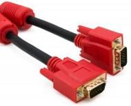Кабель EXTRADIGITAL VGA-VGA, 28 AWG, PVC, 2xFerrites 3 м black (KBV1637)
