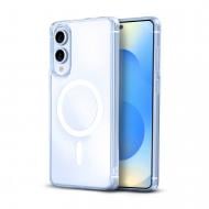 Чехол защитный Intaleo CLEAR для Samsung Galaxy S25 Edge з MagSafe