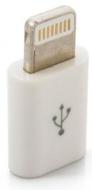 Адаптер EXTRADIGITAL micro USB - Lightning білий (KBA1648)