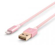 Дата-кабель JCPal USB 2.0 AM to Lightning 1,5 м розовый (JCP6109)