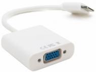 Кабель EXTRADIGITAL Apple 30-pin to VGA 0,15 м белый (KBA1649)