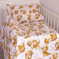 Комплект постельного белья MirSon Kids Time 20-0020 Red dogs мульти