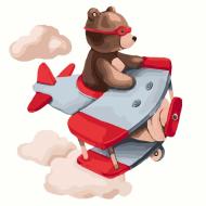 Картина по номерам Путешествуя небом 30x30 см Идейка