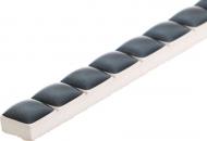 Плитка Cerossa Ceramica розрізний люстрований чорний 1,3x25 Плитка Cerossa Ceramica розрізний люстрований чорний 1,3x25