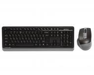 Комплект клавіатура та миша A4Tech FG1035 (Grey), бездротовий Fstyler