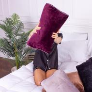 Подушка ортопедическая №4218 28-0002 Excalibur Velvet Memory foam MirSon 50x29x5/8 см фиолетовый
