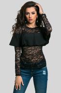 Блуза Azuri р. S чорний 5233-98