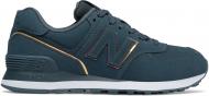 Кроссовки женские зимние New Balance WL574CLA WL574CLA р.36,5 синие